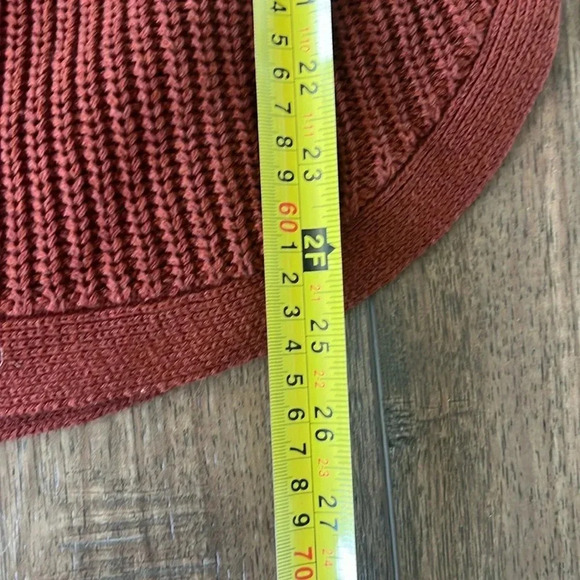 NWOT RD Style Knit Womens Sweater Rust Color Size XS - Picture 12 of 14